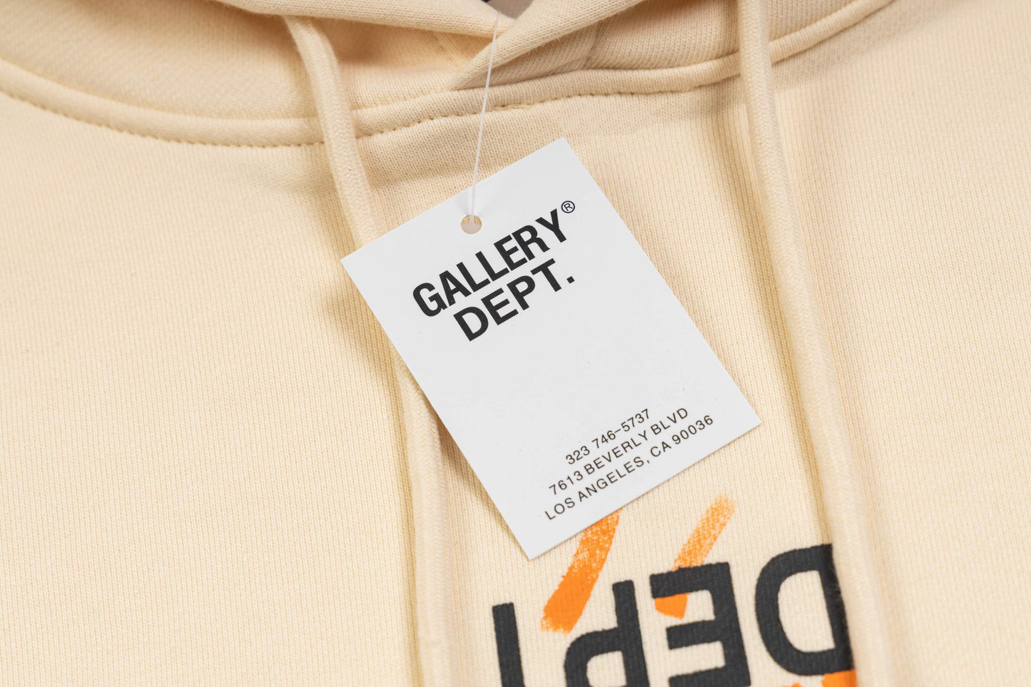GALLERY DEPT New Hooded Sweatshirt G394