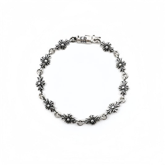Chrome-Hearts Silver Tiny E Bracelet