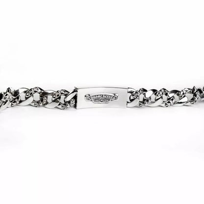 Chrome-Hearts DAGGER ID FANCY LINK CLIP BRACELET -6