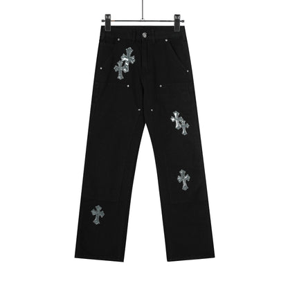Chrome-Hearts NEW Pants 8164